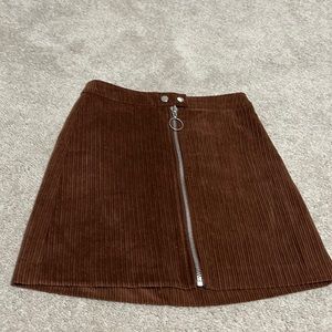 Like New Brown Stradivarius Skirts Size 4